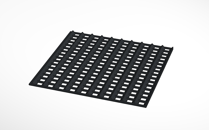 3D design LED Panel-Filter Part 2 - Tinkercad