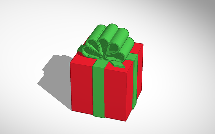 3D design Present - Tinkercad