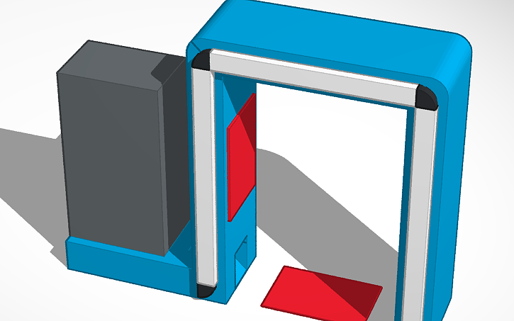 Rfid Gate Design 3D design Slim RFID Gate - Tinkercad