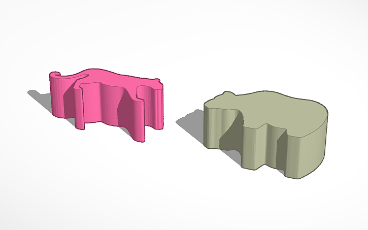 3D design Cryptid Token - Tinkercad
