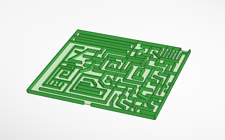 3D design A Really Really REALLY Big Maze - Tinkercad