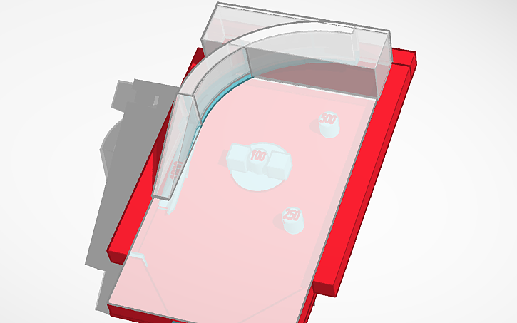 3D design Pinball - Tinkercad