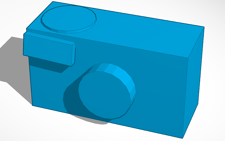 3D design camera - Tinkercad