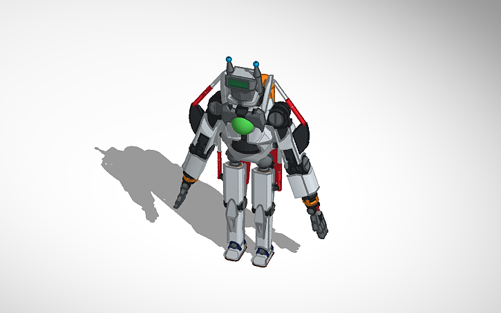 3D design Robot - Tinkercad