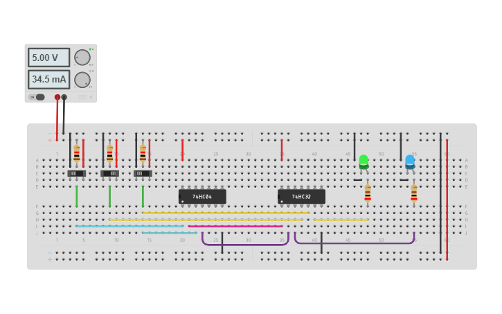 Circuit design LCD-SESANTE-DESIGNING A DECODER CIRCUIT USING LED's ...