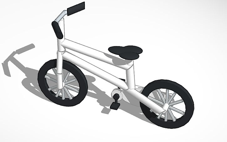 3D design Fiets - Tinkercad
