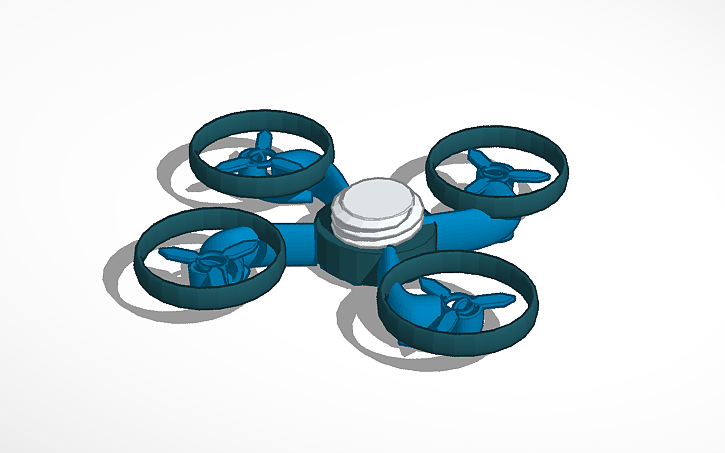 3D design modern drone - Tinkercad