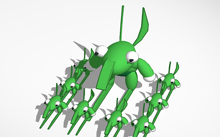 3D design goblin brawler - Tinkercad