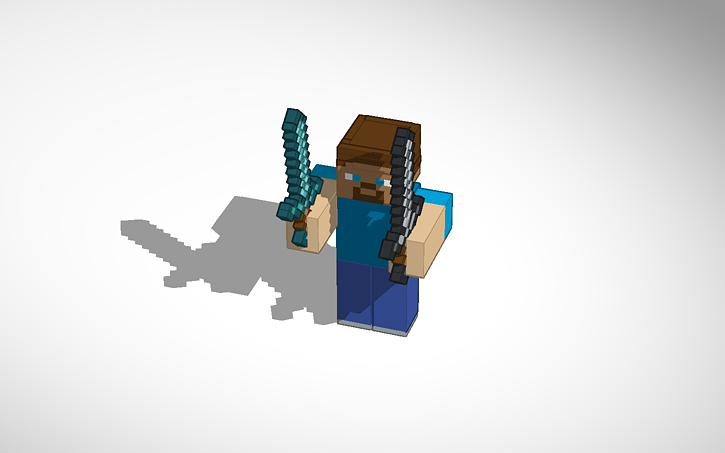 3D design steve - Tinkercad