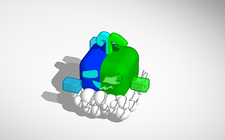 3D design Control rework Blox fruits - Tinkercad
