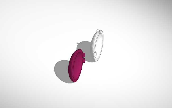 Locket Designcad 3D design Locket - Tinkercad