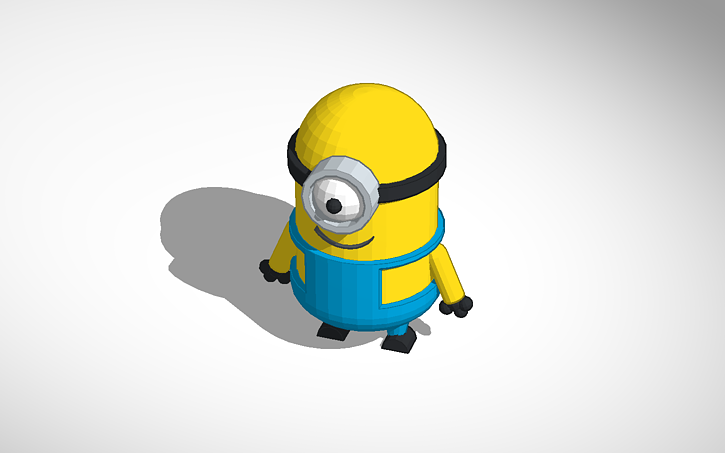 3D design Minion - Tinkercad