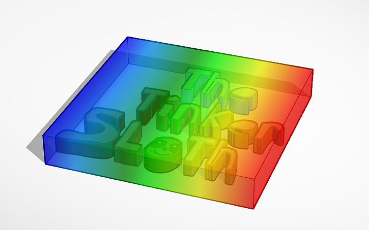 3D design Scribble PFP for The Tinkersloth!! - Tinkercad