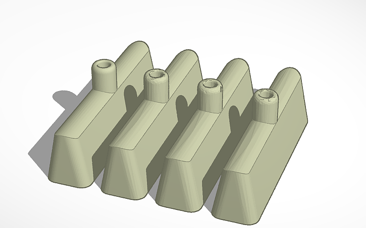 3D design slider slides - Tinkercad