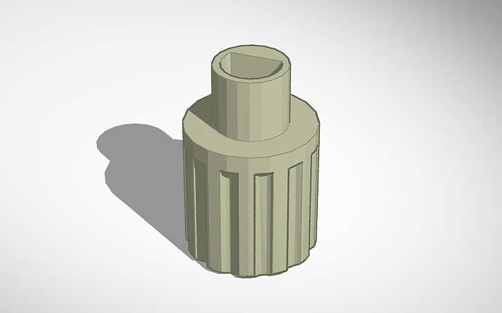 3D design Behringer Encoder - Tinkercad