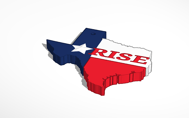3D design TEXAS - Tinkercad