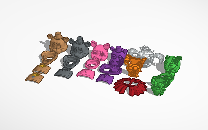 3D design Lego FFPS - Tinkercad