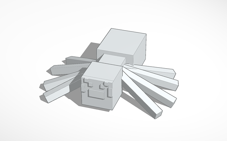 3D design SPIDER - Tinkercad