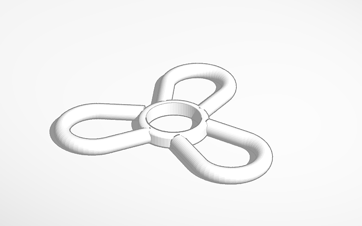 3D design Fidget Template - Tinkercad
