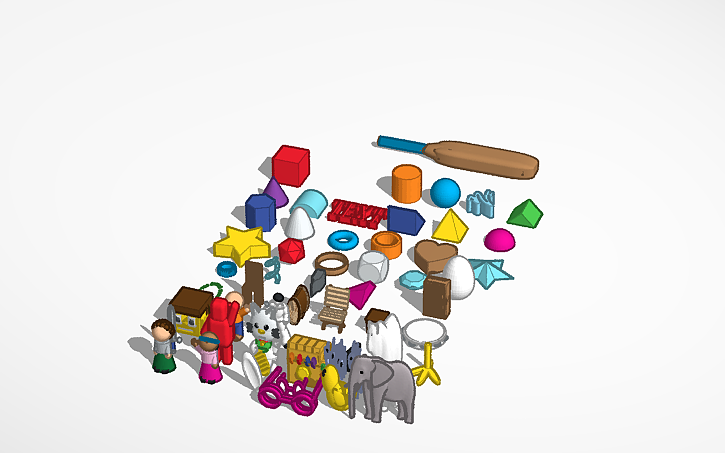 3D design some shapes I knew and some I don't - Tinkercad