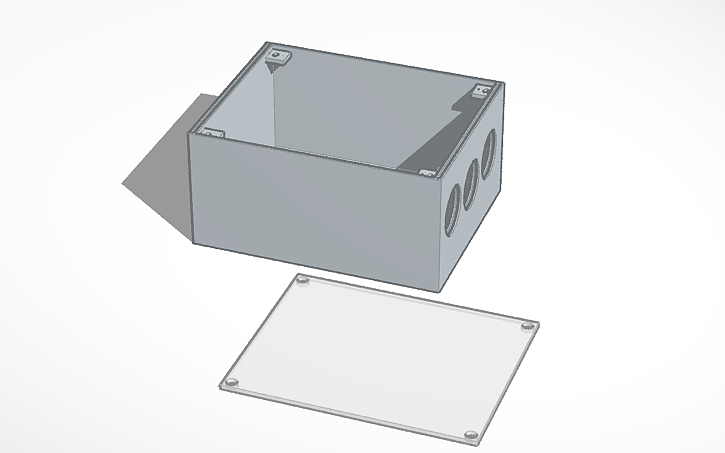 3D design Box - Tinkercad