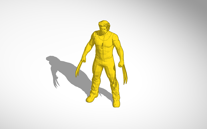 3D design Copy of logan/wolverine - Tinkercad