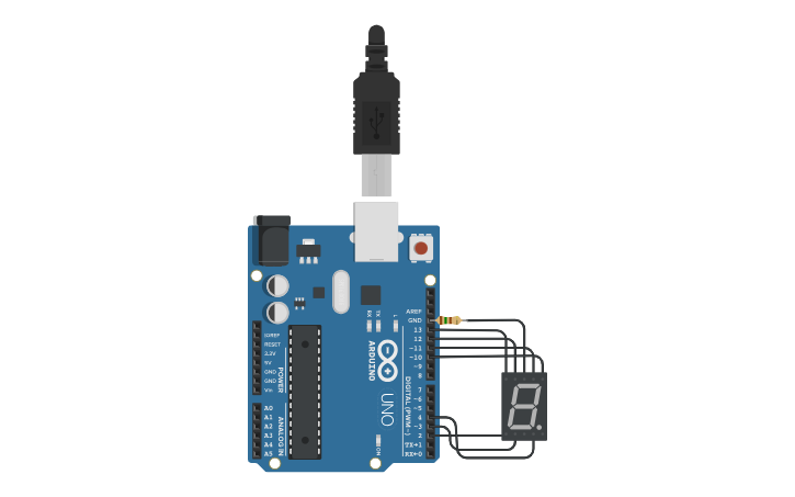 Circuit design timer - Tinkercad