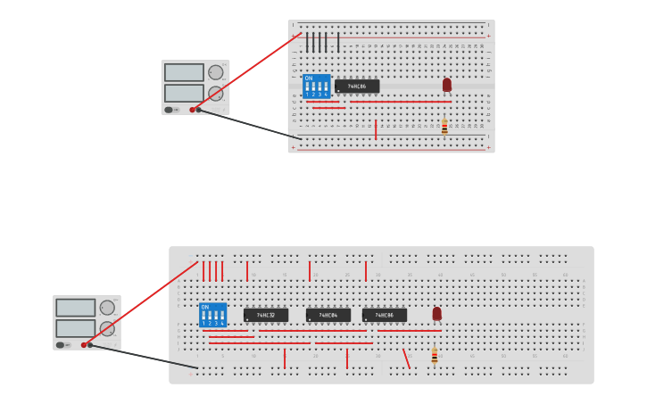 Circuit design Circuits - Tinkercad