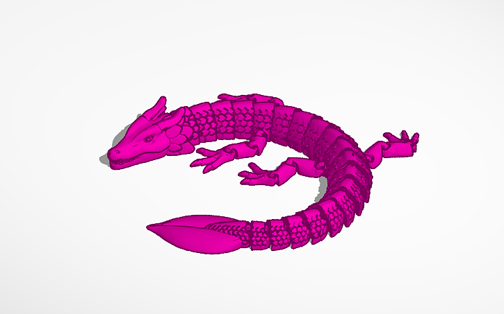 Darion Design 3D design Darion's Dragon - Tinkercad