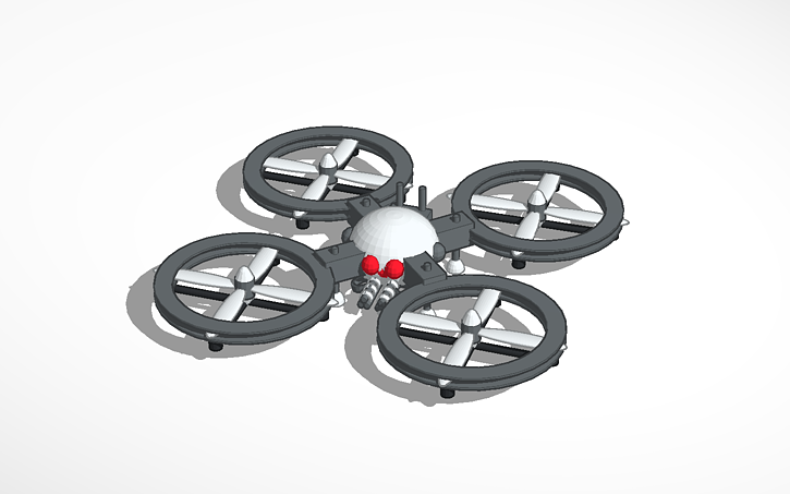 3D design Drone - Tinkercad