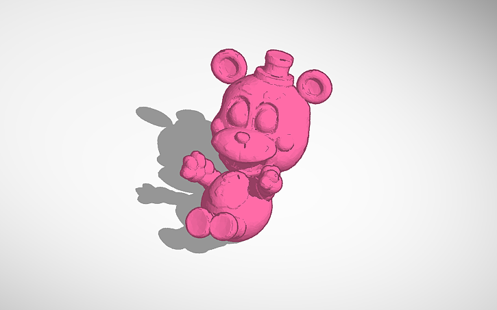 3D design Helpy falling - Tinkercad