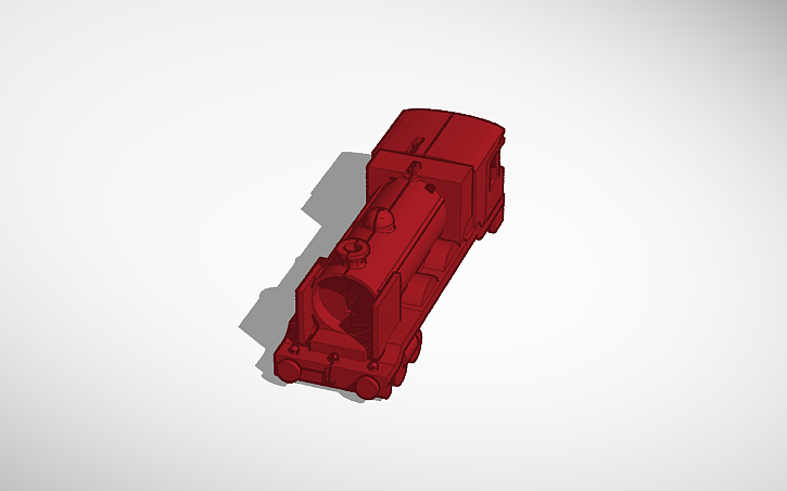 3D design Trackmaster Royal Scot Shell - Tinkercad