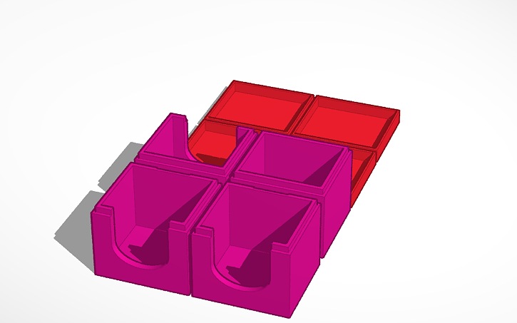 3D design super-micro-boxs - Tinkercad