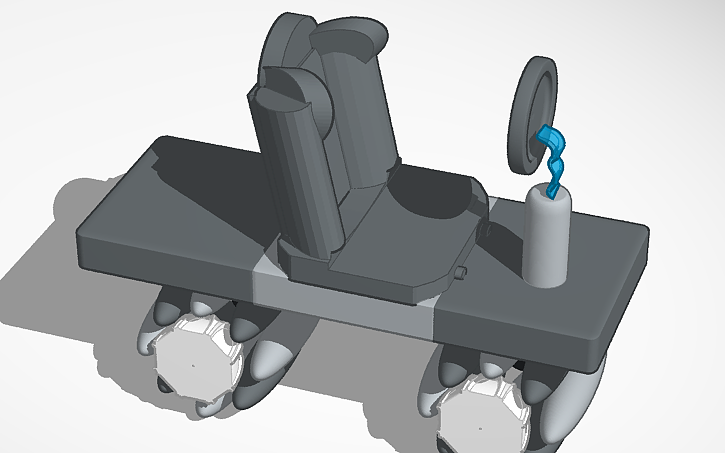 3D design Super Si-Fi Car (SIMLAB) - Tinkercad