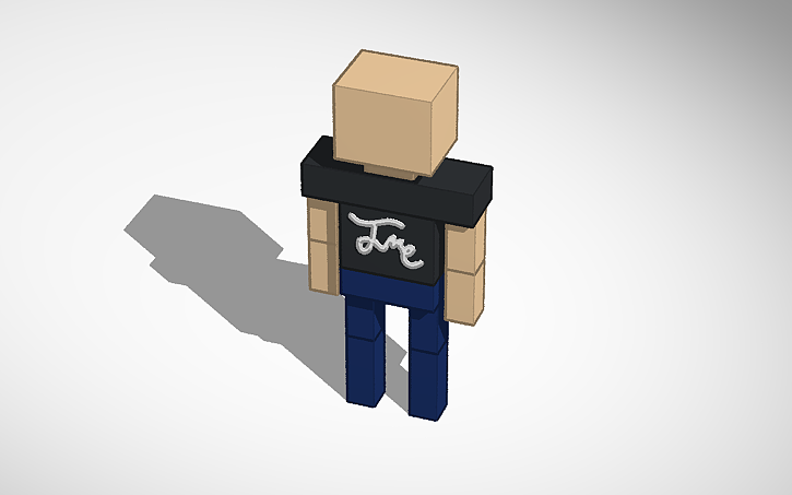 3D design Movable person - Tinkercad