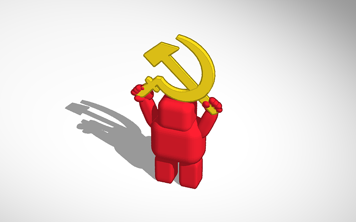 3D design soviet army - Tinkercad