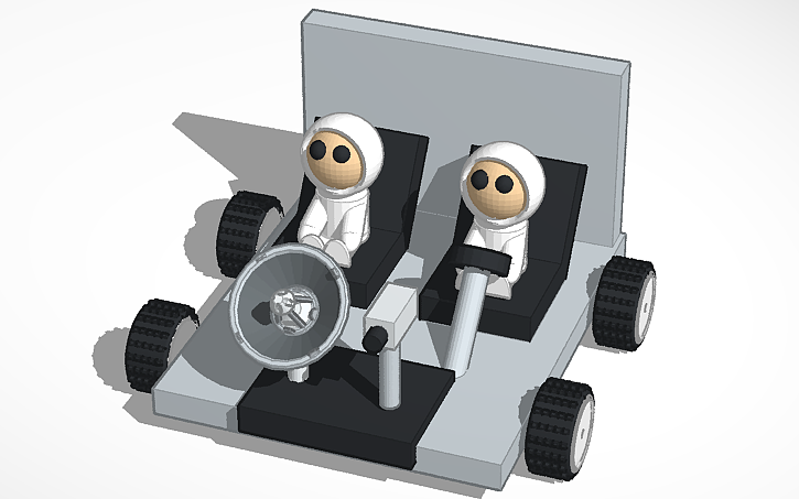 3D design Anikait's Moon Rover - Tinkercad