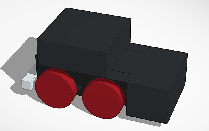 3D design car SIM LAB - Tinkercad