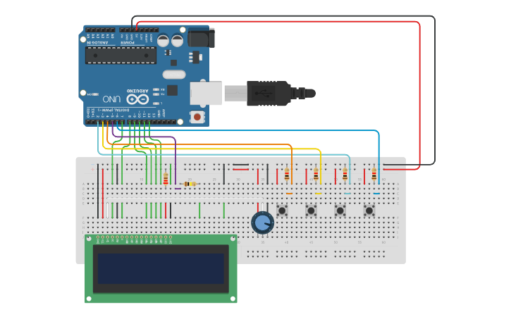 Arduino Dio Circuit design timer arduino di dio - Tinkercad