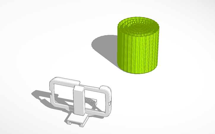 3D design Max's Phone Holder Python Hand Accessory - Tinkercad