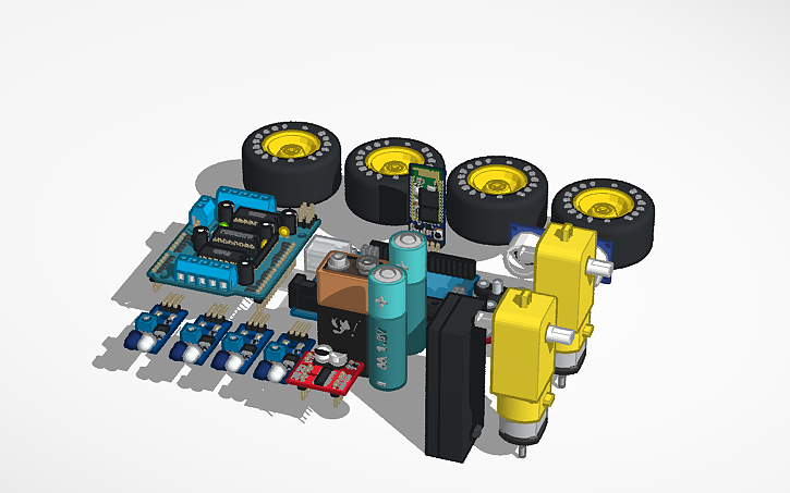 Tinkercad Components List 3D design COMPONENTS - Tinkercad