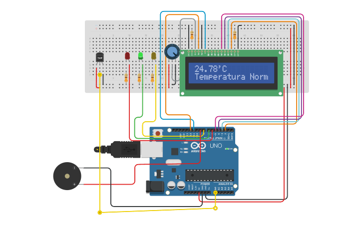 Circuit design 🌡️ Monitoreo de temperatura con TMP36 usando Arduino ...
