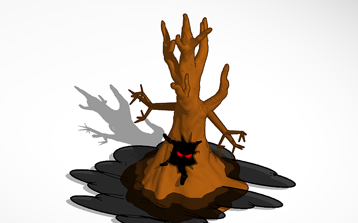 3D design Tree Monster - Tinkercad