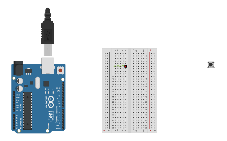 Circuit design Arduino - Tinkercad