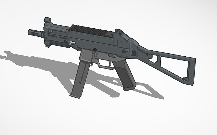 3D design Ump 45 - Tinkercad