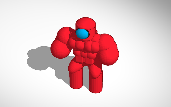 3D design buff buff sus - Tinkercad