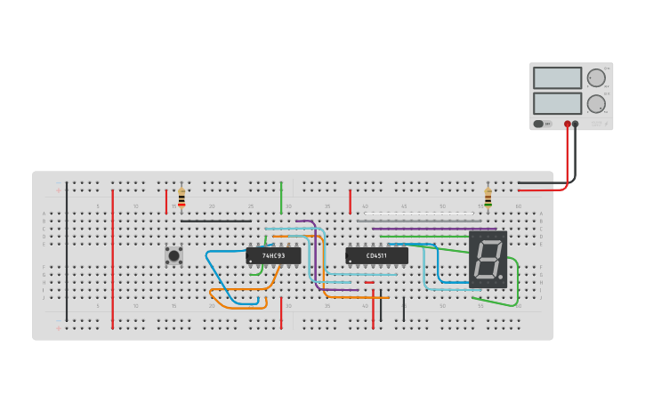 Circuit design cont - Tinkercad