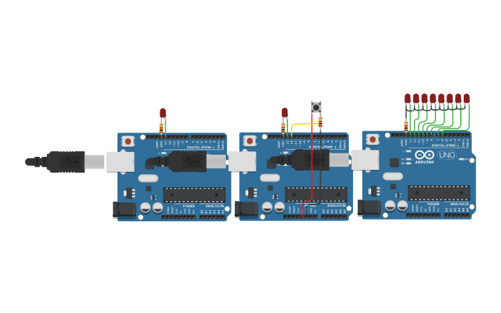 Circuit design Expressões ENIAC - Tinkercad