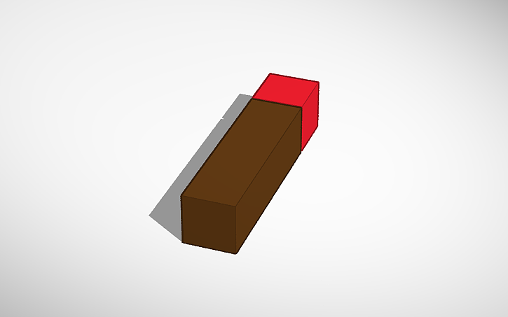 3D design Chocolate bar - Tinkercad