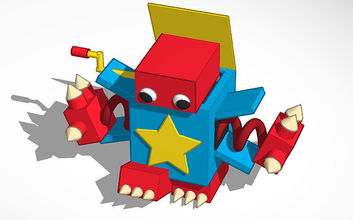 3D design lil boxy boo - Tinkercad